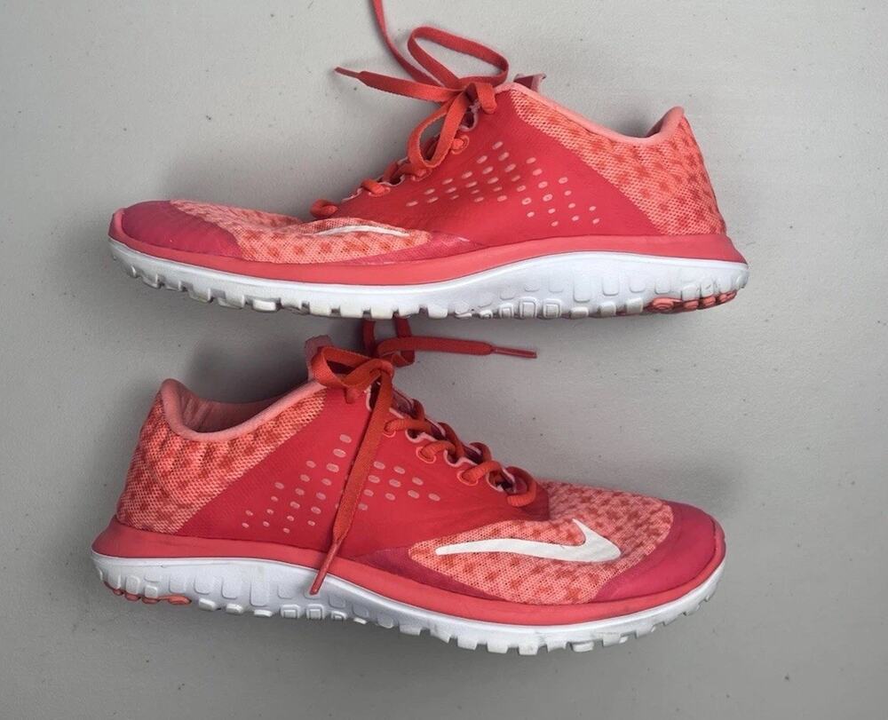 Nike Free 5.0 TR Fit 5 Women’s Training Shoes Hot Lava Pink Size8 Light704881601